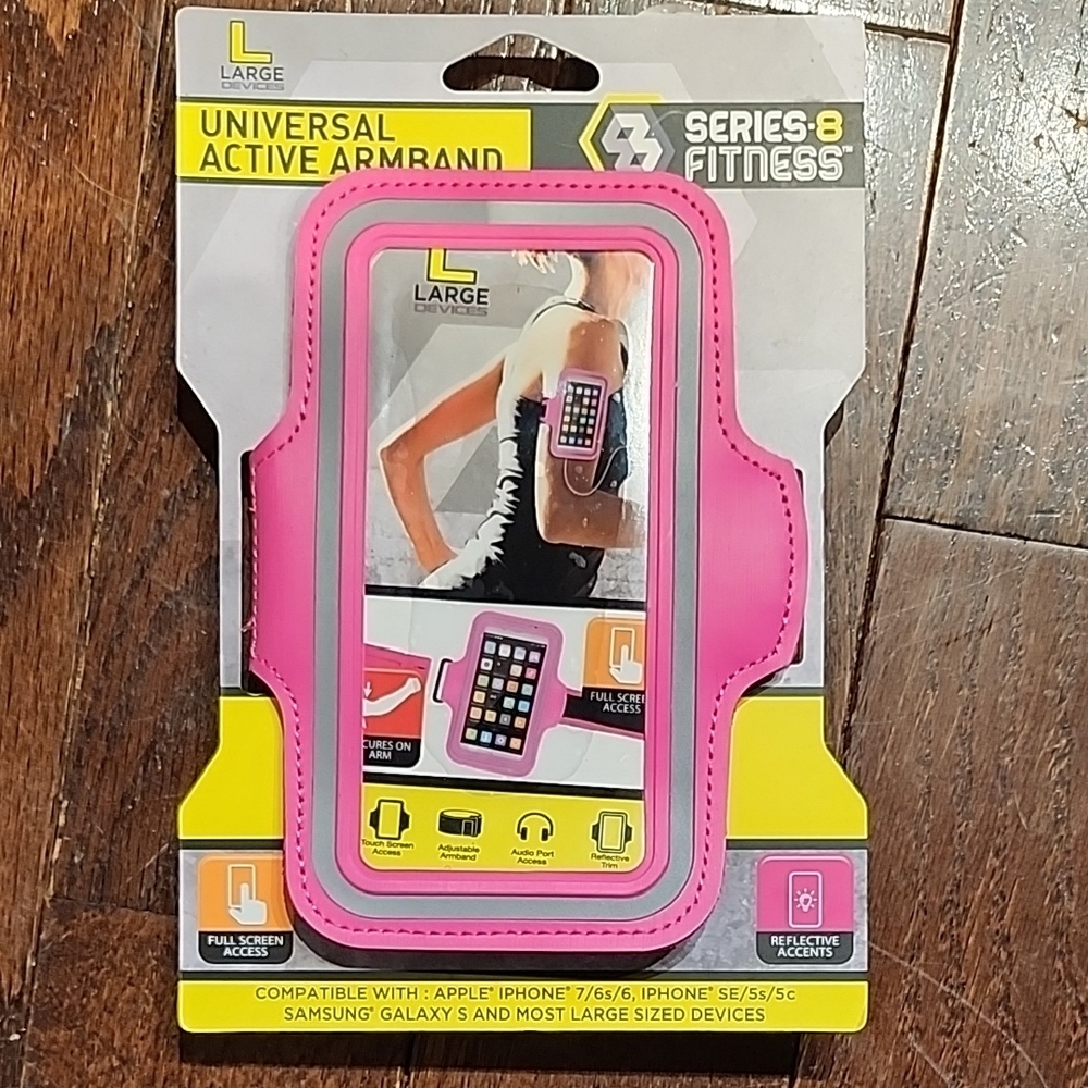 Pink Universal Active Armband